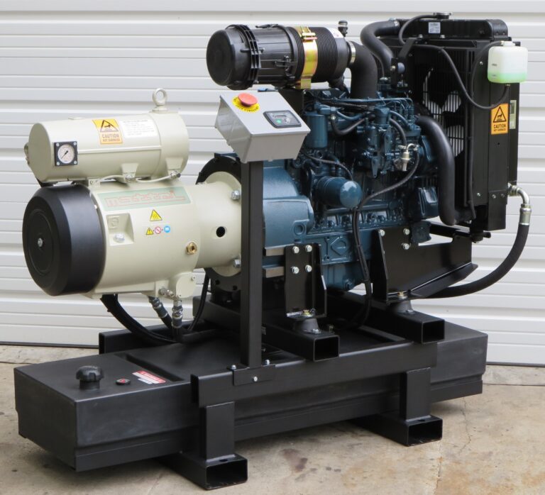 KU100RV 100 CFM Diesel Rotary Vane Air Compressor