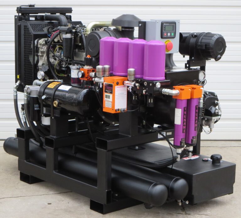 PR25100RSD 25KW 100CFM Air Compressor Generator Combo